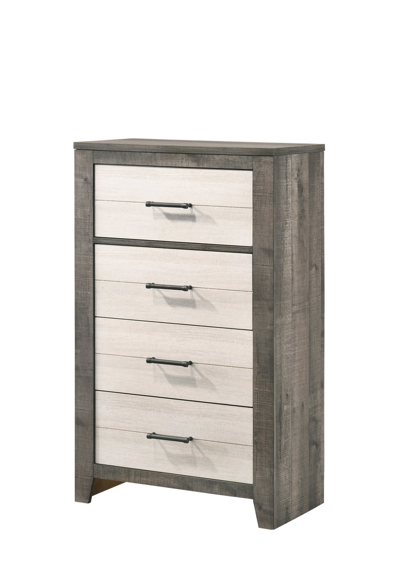 Rhett Brown/Cream LED Platform Bedroom Set - DMV FurnitureBedroom Set