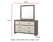 Rhett Brown/Cream LED Platform Bedroom Set - DMV FurnitureBedroom Set