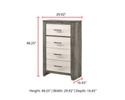 Rhett Brown/Cream LED Platform Bedroom Set - DMV FurnitureBedroom Set
