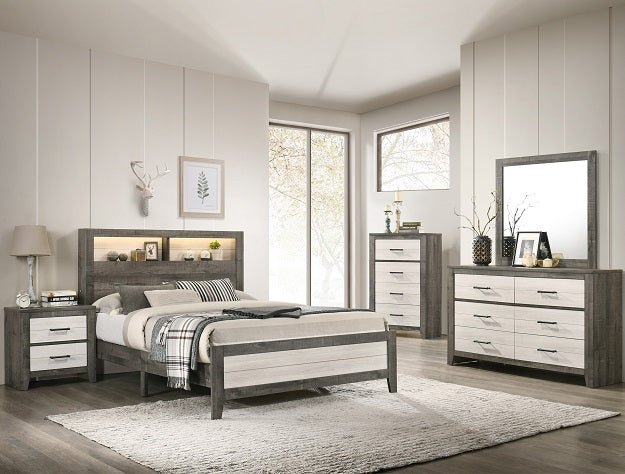 Rhett Queen Platform Bed In 1 Box - DMV Furniture