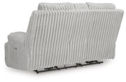 Rhines Falls Alloy Power Reclining Loveseat with Console - PC4280496