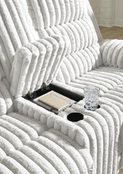 Rhines Falls Alloy Power Reclining Loveseat with Console - PC4280496