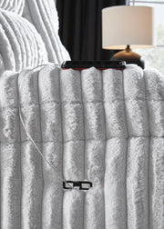 Rhines Falls Alloy Power Reclining Loveseat with Console - PC4280496