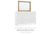 Ridgester Light Brown Bedroom Mirror - B858-36