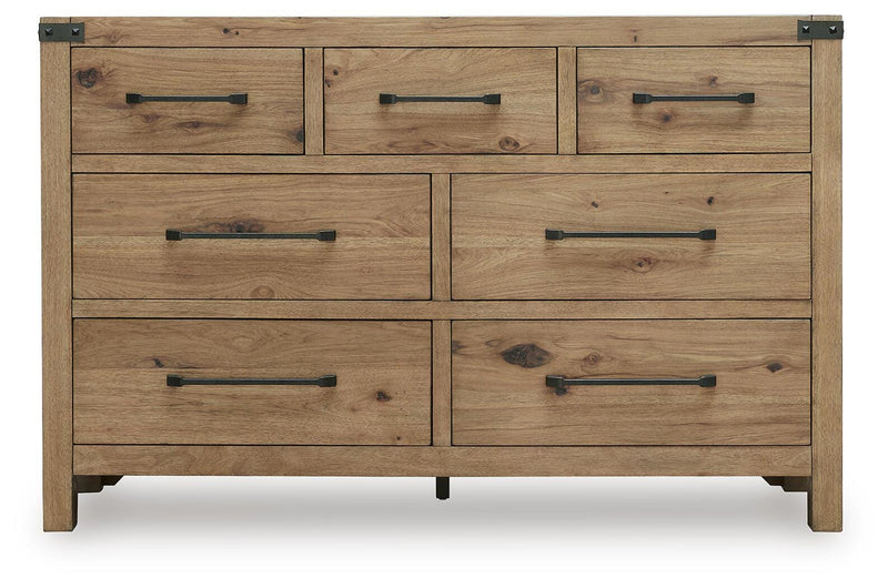 Ridgester Light Brown Dresser - B858-31