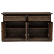 Ridgewell 2-drawer 4-door Dining Server Dark Oak - 104605