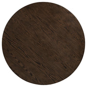 Ridgewell 5-piece Round Pedestal Dining Set Dark Oak - 104600-S5