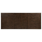 Ridgewell 7-piece Rectangular Trestle Dining Set Dark Oak - 104601-S7