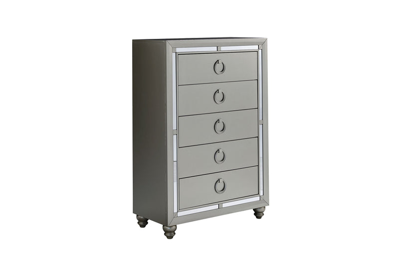 Riley Silver Chest - DMV FurnitureChest