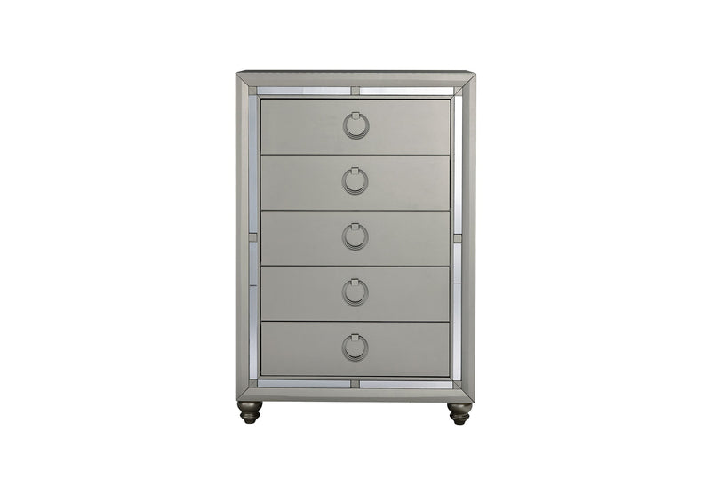 Riley Silver Chest - DMV FurnitureChest