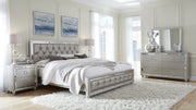 Riley Silver Full Bed - DMV FurnitureFull Bed