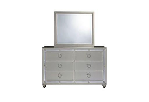 Riley Silver Mirror - RILEY (1621)-SILVER-MIRROR - DMV Furniture