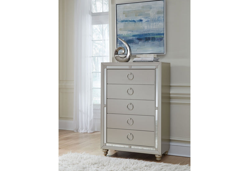 Riley Silver Queen Bed Group - DMV FurnitureBedroom Set