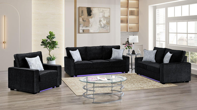 Rita Sofa in Black - Rita Sofa in Black