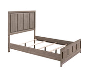 River Brown King Panel Bed - DMV FurnitureKing Bed