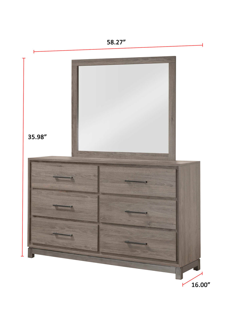 River Brown Panel Bedroom Set - DMV FurnitureBedroom Set