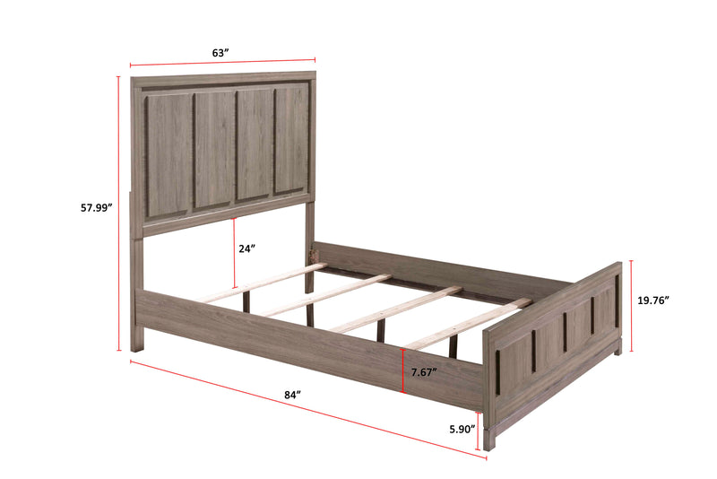 River Brown Panel Bedroom Set - DMV FurnitureBedroom Set