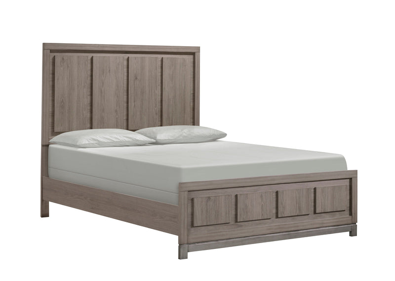 River Brown Queen Panel Bed - DMV FurnitureQueen Bed