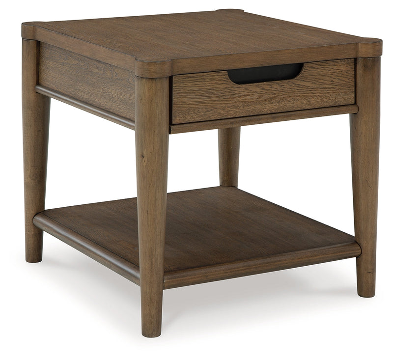 Roanhowe Brown End Table - T769-3
