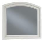 Robbinsdale Antique White Bedroom Mirror - DMV FurnitureMirror