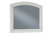 Robbinsdale Antique White Bedroom Mirror - DMV FurnitureMirror
