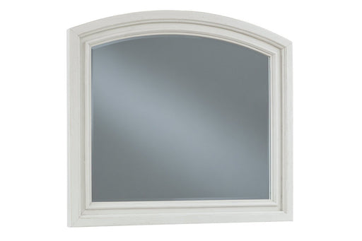 Robbinsdale Antique White Bedroom Mirror - DMV FurnitureMirror