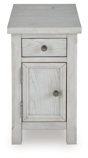 Robbinsdale Antique White Chairside End Table - T729-7