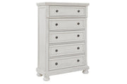 Robbinsdale Antique White Chest of Drawers - DMV FurnitureChest