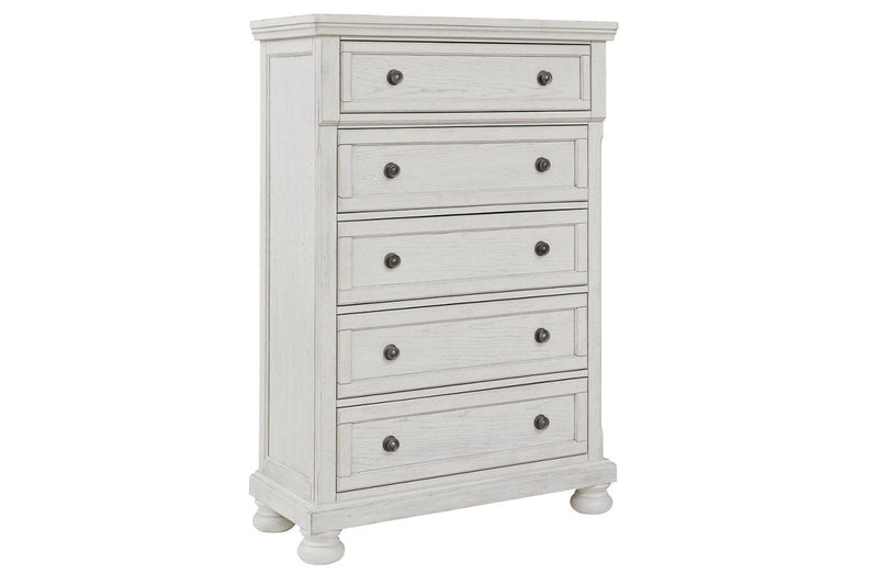 Robbinsdale Antique White Chest of Drawers - DMV FurnitureChest