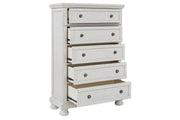 Robbinsdale Antique White Chest of Drawers - DMV FurnitureChest