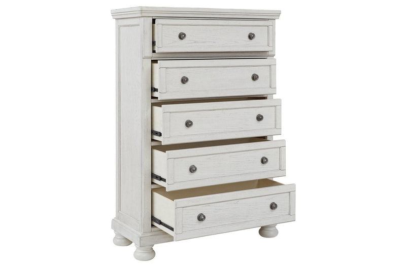 Robbinsdale Antique White Chest of Drawers - DMV FurnitureChest