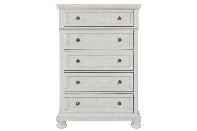 Robbinsdale Antique White Chest of Drawers - DMV FurnitureChest