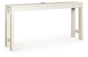 Robbinsdale Antique White Counter Height Dining Table and 3 Barstools Set - D642-113