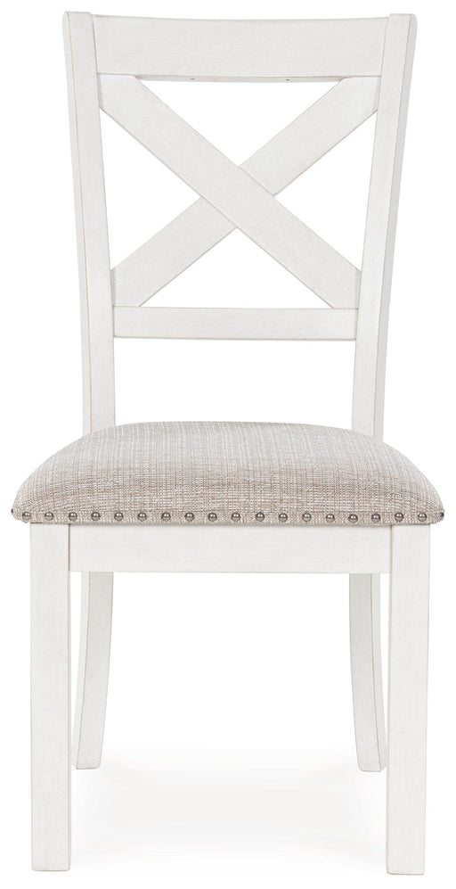 Robbinsdale Antique White Dining Chair, Set of 2 - D642-01