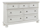 Robbinsdale Antique White Dresser - B742-31 - DMV Furniture