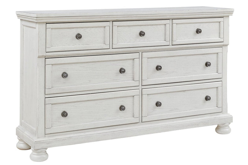 Robbinsdale Antique White Dresser - B742-31 - DMV Furniture