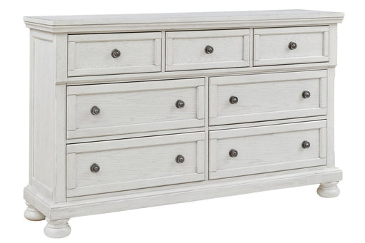 Robbinsdale Antique White Dresser - B742-31 - DMV Furniture