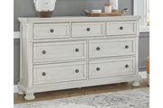 Robbinsdale Antique White Dresser - B742-31 - DMV Furniture