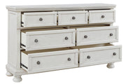 Robbinsdale Antique White Dresser - B742-31 - DMV Furniture