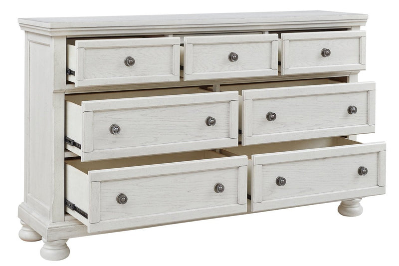 Robbinsdale Antique White Dresser - B742-31 - DMV Furniture