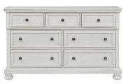 Robbinsdale Antique White Dresser - B742-31 - DMV Furniture