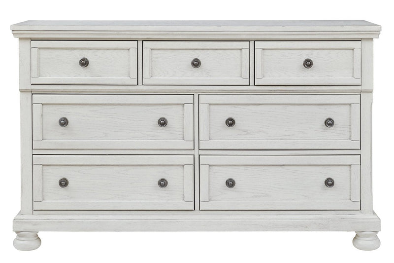 Robbinsdale Antique White Dresser - B742-31 - DMV Furniture