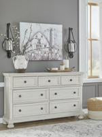 Robbinsdale Antique White Dresser - B742-31 - DMV Furniture