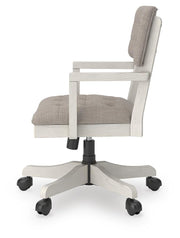 Robbinsdale Antique White Home Office Desk Chair - H742-01A