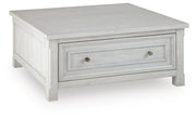 Robbinsdale Antique White Lift-Top Coffee Table - T729-00