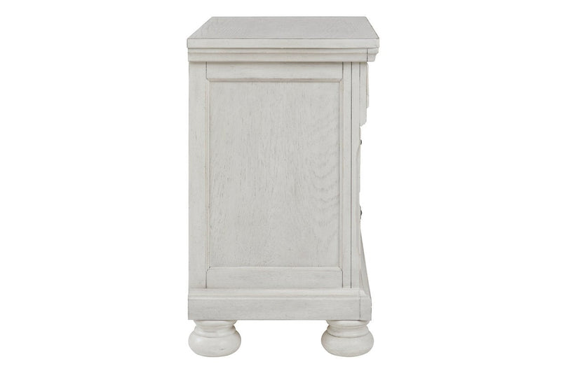 Robbinsdale Antique White Nightstand - DMV FurnitureNightstand