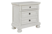 Robbinsdale Antique White Nightstand - DMV FurnitureNightstand