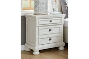 Robbinsdale Antique White Nightstand - DMV FurnitureNightstand