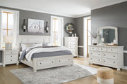 Robbinsdale Antique White Panel Storage Bedroom Set - DMV FurnitureBedroom Set