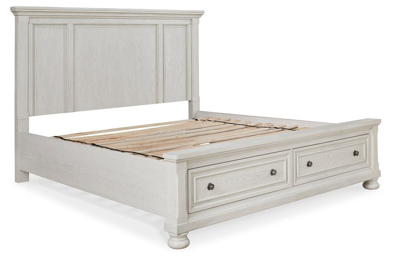 Robbinsdale Antique White Panel Storage Bedroom Set - DMV FurnitureBedroom Set